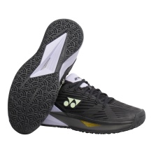 Yonex Tennis Shoes Power Cushion Eclipsion 5 Clay/Sand Court (Stability) 2024 Black/Purple Men